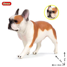 Load image into Gallery viewer, Oenux Lovely French Bulldog Animals Cute Puppy Sleep Lazy Dog Action Figures Model Figurine PVC Home Decoration Education Toy
