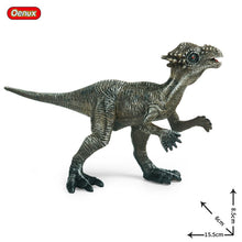 Load image into Gallery viewer, Oenux Mini Jurassic Stegosaurus Saichania Solid PVC Dinosaur World Animal Model Action Figures Collection Toy For Kids
