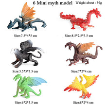 Load image into Gallery viewer, Oenux Mini Jurassic Stegosaurus Saichania Solid PVC Dinosaur World Animal Model Action Figures Collection Toy For Kids
