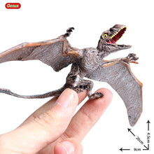 Load image into Gallery viewer, Oenux Mini Jurassic Stegosaurus Saichania Solid PVC Dinosaur World Animal Model Action Figures Collection Toy For Kids

