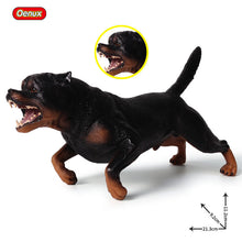 Load image into Gallery viewer, Oenux New Big Dog Animal Simulation Bull Terrier Rottweiler Corgi Shiba Inu Bully Dog Action Figures Pvc Lovely Pet Model Toys
