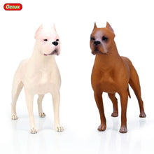 Load image into Gallery viewer, Oenux New Big Dog Animal Simulation Bull Terrier Rottweiler Corgi Shiba Inu Bully Dog Action Figures Pvc Lovely Pet Model Toys
