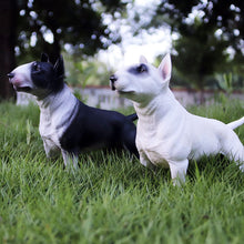 Load image into Gallery viewer, Oenux New Big Dog Animal Simulation Bull Terrier Rottweiler Corgi Shiba Inu Bully Dog Action Figures Pvc Lovely Pet Model Toys
