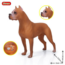 Load image into Gallery viewer, Oenux New Big Dog Animal Simulation Bull Terrier Rottweiler Corgi Shiba Inu Bully Dog Action Figures Pvc Lovely Pet Model Toys
