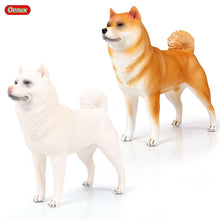 Load image into Gallery viewer, Oenux New Big Dog Animal Simulation Bull Terrier Rottweiler Corgi Shiba Inu Bully Dog Action Figures Pvc Lovely Pet Model Toys

