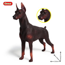 Load image into Gallery viewer, Oenux New Big Dog Animal Simulation Bull Terrier Rottweiler Corgi Shiba Inu Bully Dog Action Figures Pvc Lovely Pet Model Toys
