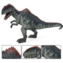 Load image into Gallery viewer, Oenux New Jurassic Dinossaur Brinquedo Giganotosaurus Action Figures Open Mouth Savage Tyrannosaurus Animals Model Kid Toy Gift
