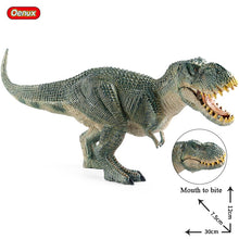 Load image into Gallery viewer, Oenux New Jurassic Dinossauro Indominus V-rex Action Figures Open Mouth Savage Tyrannosaurus Big Gorill Animals Model Kid Toy
