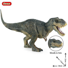 Load image into Gallery viewer, Oenux New Jurassic Dinossauro Indominus V-rex Action Figures Open Mouth Savage Tyrannosaurus Big Gorill Animals Model Kid Toy
