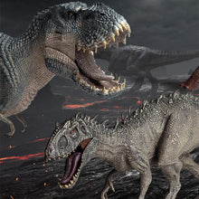Load image into Gallery viewer, Oenux New Jurassic Dinossauro Indominus V-rex Action Figures Open Mouth Savage Tyrannosaurus Big Gorill Animals Model Kid Toy
