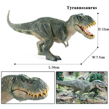 Load image into Gallery viewer, Oenux New Jurassic Dinossauro Indominus V-rex Action Figures Open Mouth Savage Tyrannosaurus Big Gorill Animals Model Kid Toy
