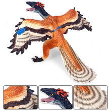 Load image into Gallery viewer, Oenux Prehistoric Jurassic Archaeopteryx T-Rex Dinosaur Model Action Figures Figurine Solid Pvc Miniature Educational Toys Gift
