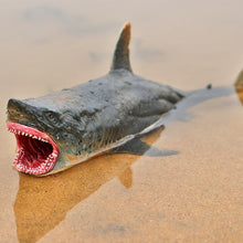 Load image into Gallery viewer, Oenux Savage Marine Sea Life Megalodon Action Figure Classic Ocean Animals Big Shark Fish Model PVC Collection Toy For Kids Gift
