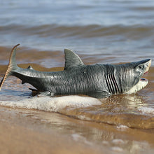 Load image into Gallery viewer, Oenux Savage Marine Sea Life Megalodon Action Figure Classic Ocean Animals Big Shark Fish Model PVC Collection Toy For Kids Gift
