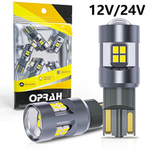 Load image into Gallery viewer, Oprah T10 Socket W5W Car Led Bulbs Canbus No Error 12V 24V Interior Dome Lights For Truck 194 168 6000k White Side Marker Lamps
