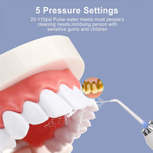 Load image into Gallery viewer, Oral Irrigator USB Rechargeable Water Floss Portable Dental Water Flosser Jet 300ml Irrigator Dental Teeth Cleaner with Bag 0ral irrigator
