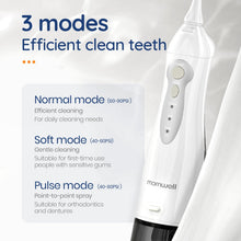 Load image into Gallery viewer, Rechargeable Water Flosser Portable Dental Water Jet 300ML Water Tank Waterproof Teeth Cleaner USB 0ral irrigator
