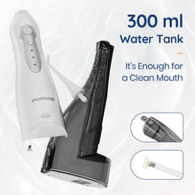 Load image into Gallery viewer, Rechargeable Water Flosser Portable Dental Water Jet 300ML Water Tank Waterproof Teeth Cleaner USB 0ral irrigator
