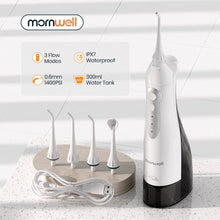 Load image into Gallery viewer, Rechargeable Water Flosser Portable Dental Water Jet 300ML Water Tank Waterproof Teeth Cleaner USB 0ral irrigator
