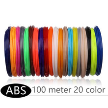 Load image into Gallery viewer, Original 3D Pen 3 d Printing Material 10 Meter 5/10/20 Color 1.75MM ABS Filament Plastic 3d refill For Kid Birthday Gift
