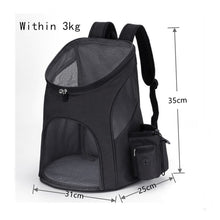 Load image into Gallery viewer, Outdoor Pet Travel Double Backpack Foldable Cat And Dog Pet Box Pet Supplies Travel Fashion Pet Carrying Front Bag
