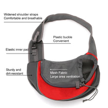 Load image into Gallery viewer, Outdoor Travel Pet Puppy Carrier Dog backpack Shoulder Bags Mesh Oxford Single Comfort Sling Handbag Tote Pouch dog
