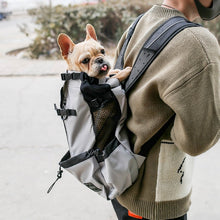 Load image into Gallery viewer, Outdoor Travel Puppy Medium Dog Backpack for Small Dogs Breathable Walking French Bulldog Carrier Bags Accessories Pet Supplies

