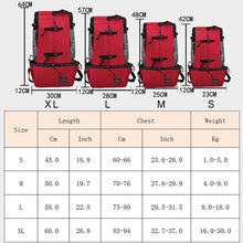 Load image into Gallery viewer, Outdoor Travel Puppy Medium Dog Backpack for Small Dogs Breathable Walking French Bulldog Carrier Bags Pet Supplies

