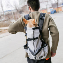 Load image into Gallery viewer, Outdoor Travel Puppy Medium Dog Backpack for Small Dogs Breathable Walking French Bulldog Carrier Bags Accessories Pet Supplies
