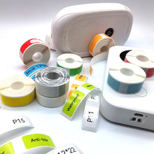 Load image into Gallery viewer, P15 label tape 15*30 colorful P15 Adhesive Lable Paper Suit for P15 Marklife P11 P12 Label tape    Phomemo D30SThermal Label
