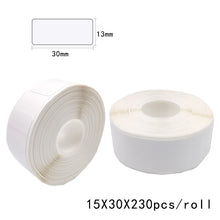 Load image into Gallery viewer, P15 label tape 15*30 colorful P15 Adhesive Lable Paper Suit for P15 Marklife P11 P12 Label tape    Phomemo D30SThermal Label

