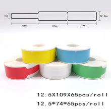 Load image into Gallery viewer, P15 label tape 15*30 colorful P15 Adhesive Lable Paper Suit for P15 Marklife P11 P12 Label tape    Phomemo D30SThermal Label
