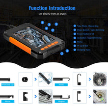 Load image into Gallery viewer, P40 8mm Single Dual Lens Industrial Endoscope 1080P 4.3 " IPS LCD Digital Inspection Camera With 8 LED For Car Sewer Checking
