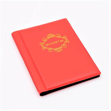 Load image into Gallery viewer, PU Leather Coin album 10 pages 120 pockets coin album for coins pockets Commemorative Coin,medallions badges collection book
