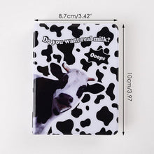 Load image into Gallery viewer, PVC Cartoon Album Clear Pockets Holds Mini Photos Album Card Collection Book Round Hollow Photo Mini Album Scrap Collector Book
