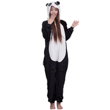 Load image into Gallery viewer, Panda Kigurumi Pajamas Bear Onesies For Adult One-Piece Pijamas Animal Nightgown Women Men Sleepwear Boy Girls Cosplay Costume
