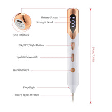 Load image into Gallery viewer, Papilloma Removal Genital Wart And Polka Dot Eliminator Cauterizer Laser Pencil Dark Circle Tattoo Mole Remover Pen Drum Remedy
