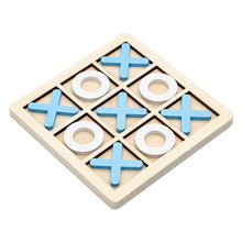 Load image into Gallery viewer, Parent-Child Interaction Wooden Board Game XO Tic Tac Toe Chess Funny Developing Intelligent Educational Toy Puzzles
