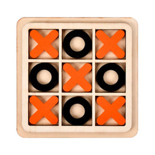 Load image into Gallery viewer, Parent-Child Interaction Wooden Board Game XO Tic Tac Toe Chess Funny Developing Intelligent Educational Toy Puzzles
