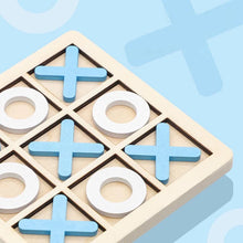 Load image into Gallery viewer, Parent-Child Interaction Wooden Board Game XO Tic Tac Toe Chess Funny Developing Intelligent Educational Toy Puzzles
