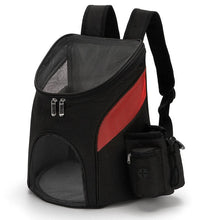 Load image into Gallery viewer, Pet Carriers Bag Cats Double Shoulder Bag Outdoor Travel Carrier Backpack With Safety Zippers Breathable Puppy Carrying Bag
