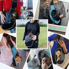 Load image into Gallery viewer, Pet Carrying Bag Sling Carrier Bag Portable Comfortable Breathable Hand Free Shoulder Crossbody Bag Outdoor Pet Cat Handbag
