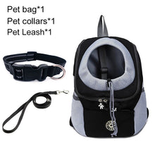 Load image into Gallery viewer, Pet Dog Carrier Bag Carrier For Dogs Backpack Out Double Shoulder Portable Travel Backpack Outdoor Dog Carrier Bag Travel Set

