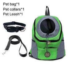 Load image into Gallery viewer, Pet Dog Carrier Bag Carrier For Dogs Backpack Out Double Shoulder Portable Travel Backpack Outdoor Dog Carrier Bag Travel Set
