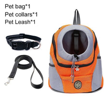 Load image into Gallery viewer, Pet Dog Carrier Bag Carrier For Dogs Backpack Out Double Shoulder Portable Travel Backpack Outdoor Dog Carrier Bag Travel Set
