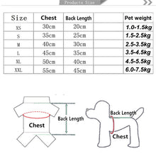 Load image into Gallery viewer, Pet Dog Pajamas Clothes Soft Warm Fleece Dogs Jumpsuits Clothing for Small Dogs Puppy Cats Chihuahua Yorkshire Costume Coat
