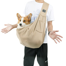 Load image into Gallery viewer, Pet Dog Shoulder Bags Carrier Bag Outdoor Travel Puppy Dogs Single Comfort Sling Handbag Tote Pouch Kitten Corgi Transport Pets
