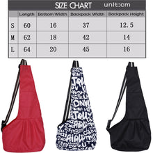 Load image into Gallery viewer, Pet Sling Carrier for Small Dogs Cat Carrier Adjustable Tote Shoulder Sling Bags Single-Shoulder Carrier Backpack Holder BG0152
