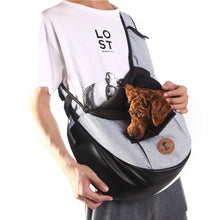 Load image into Gallery viewer, Pet Supplies Puppy Carrier Outdoor Travel Dog Shoulder Bag Mesh Oxford Single Comfort Sling Handbag Tote Pouch
