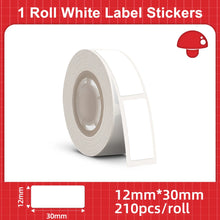 Load image into Gallery viewer, Phomemo Q30 D30 Label Maker Tape Sticker Replacement Waterproof Tearproof Thermal Label Sticker Paper for School Home Office
